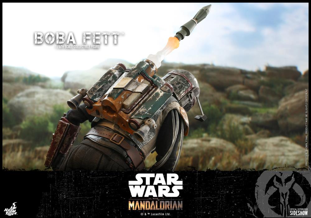The Mandalorian TMS033 Boba Fett 1/6th Scale Collectible Figure Gallery Image 17