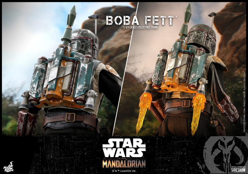 The Mandalorian TMS033 Boba Fett 1/6th Scale Collectible Figure Gallery Image 19