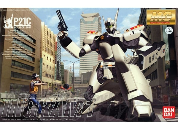 Patlabor MG 1/35 Scale Ingram (Ver. 1) Model Kit Gallery Image 3