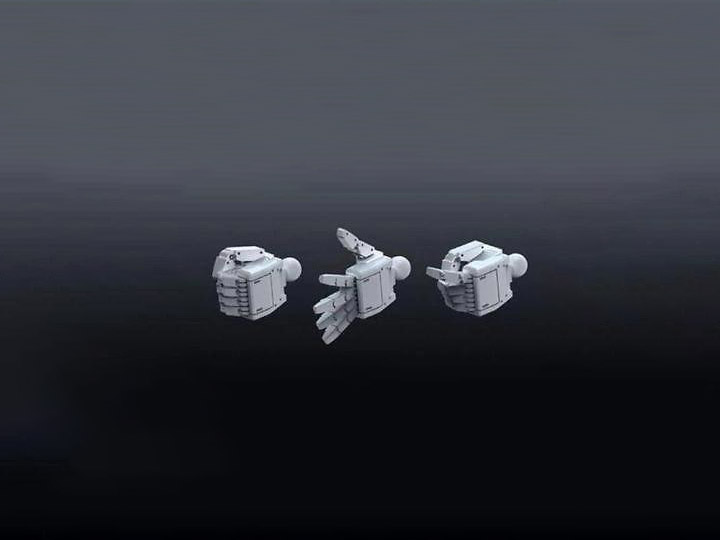 Builders Parts HD 1/144 MS Hand 03 (E.F.S.F Small) Gallery Image 1