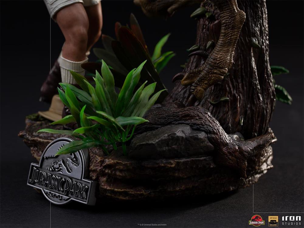 Jurassic Park Clever Girl 1/10 Deluxe Art Scale Limited Edition Statue Gallery Image 13
