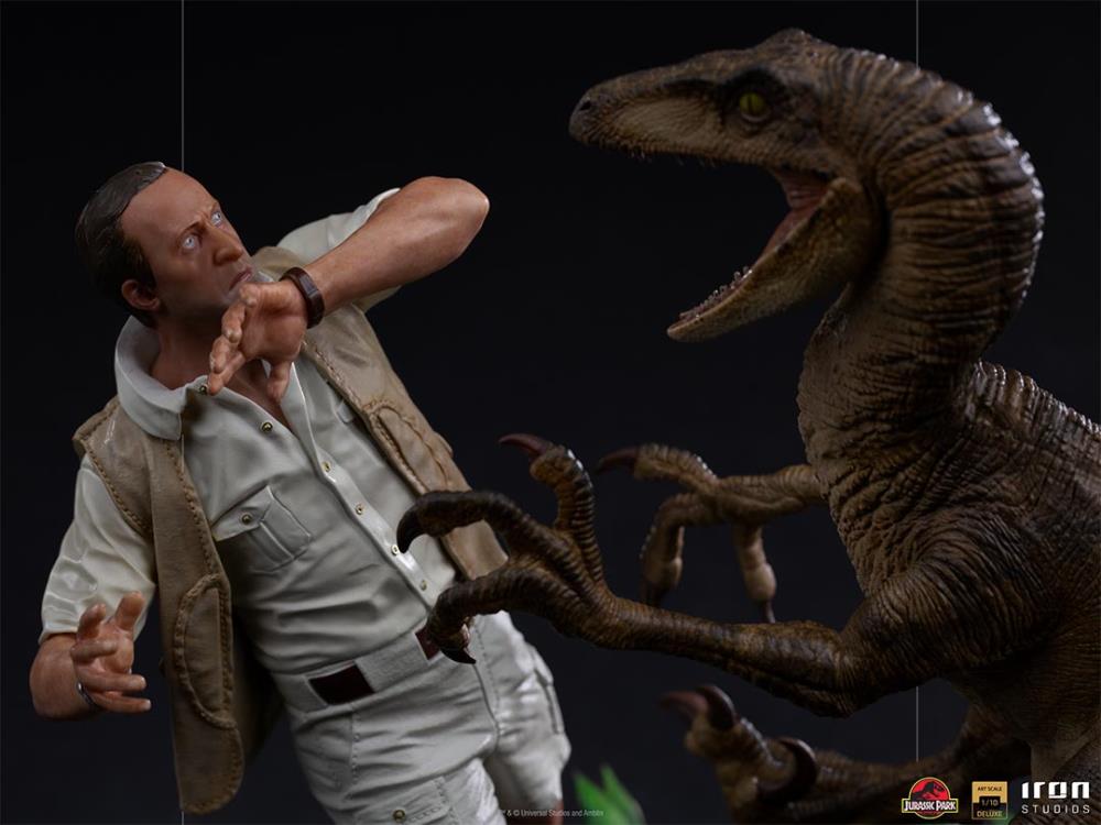 Jurassic Park Clever Girl 1/10 Deluxe Art Scale Limited Edition Statue Gallery Image 10