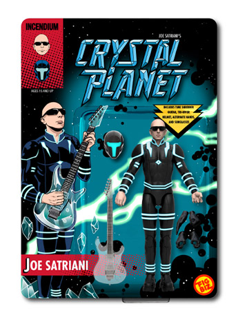 Joe Satriani's Crystal Planet FigBiz 5" Joe Satriani Figure Gallery Image 2