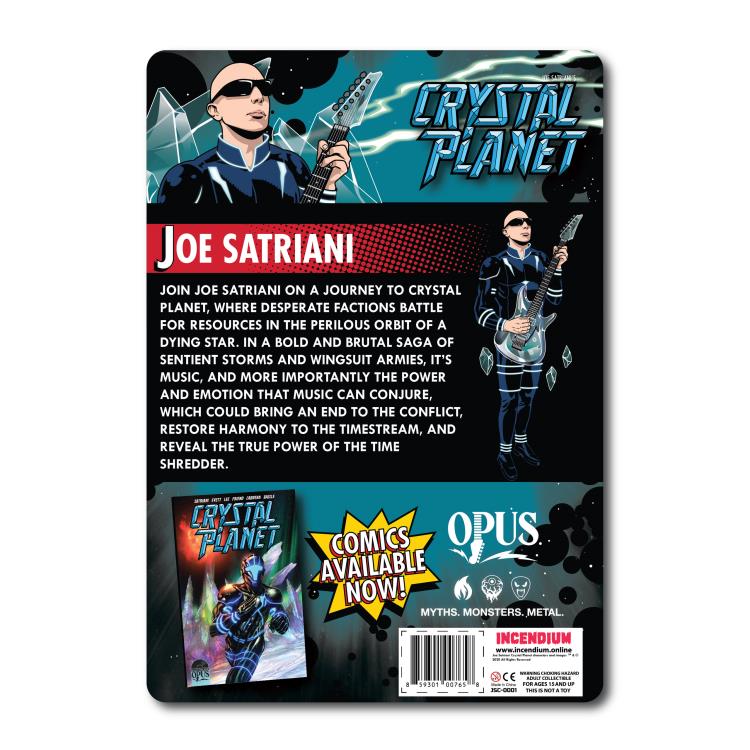 Joe Satriani's Crystal Planet FigBiz 5" Joe Satriani Figure Gallery Image 3
