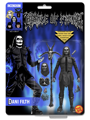 Cradle of Filth FigBiz 5" Dani Filth Figure Gallery Image 2