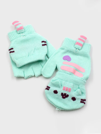 Pusheen Mint Character Mittens Gallery Image 2