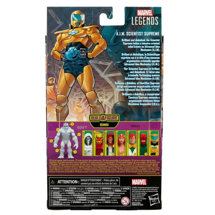 Marvel Legends Super Villains A.I.M. Scientist Supreme Action