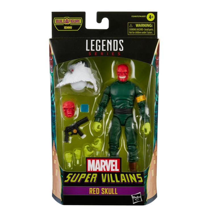 Marvel Legends Super Villains Red Skull Action Figure (Xemnu BAF) Gallery Image 7