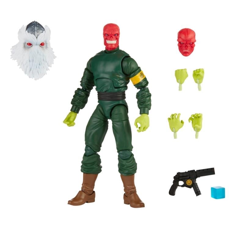 Marvel Legends Super Villains Red Skull Action Figure (Xemnu BAF) Gallery Image 6