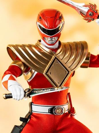 Mighty Morphin Power Rangers FigZero Dragon Shield Red Ranger 1/6 Scale PX Previews Exclusive Figure Gallery Image 2