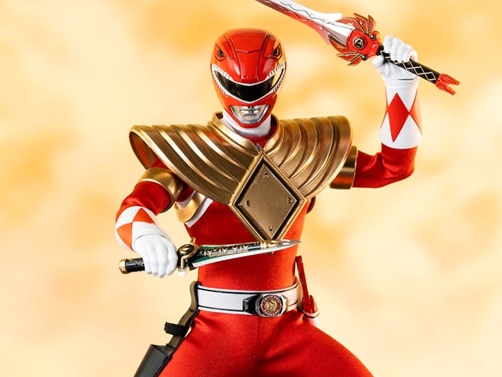 Mighty Morphin Power Rangers FigZero Dragon Shield Red Ranger 1/6 Scale PX Previews Exclusive Figure Gallery Image 1