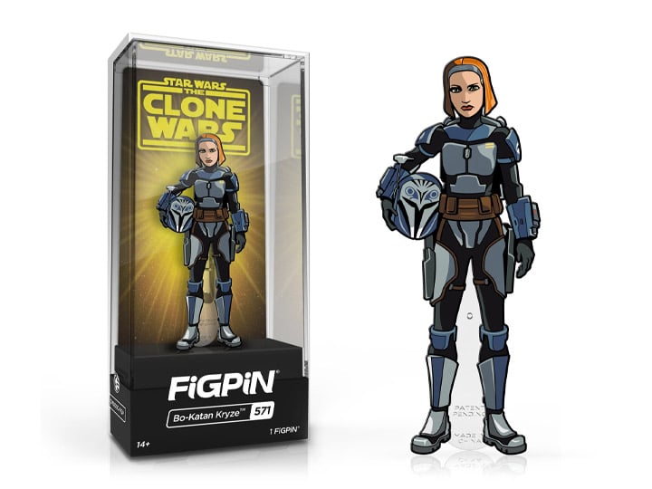 Star Wars: The Clone Wars FiGPiN #571 Bo-Katan Kryze Limited Edition Gallery Image 1