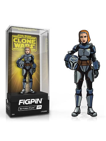 Star Wars: The Clone Wars FiGPiN #571 Bo-Katan Kryze Limited Edition Gallery Image 2
