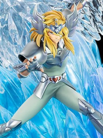 Saint Seiya HQS Cygnus Hyoga 1/6 Scale Limited Edition Statue Gallery Image 2