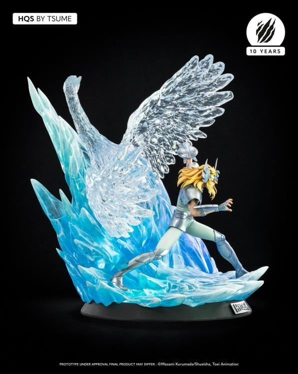 Saint Seiya HQS Cygnus Hyoga 1/6 Scale Limited Edition Statue Gallery Image 11