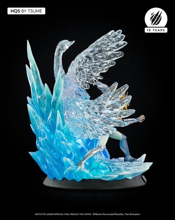 Saint Seiya HQS Cygnus Hyoga 1/6 Scale Limited Edition Statue Gallery Image 13