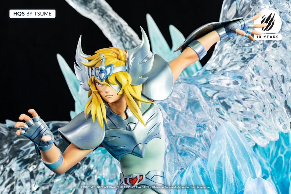Saint Seiya HQS Cygnus Hyoga 1/6 Scale Limited Edition Statue Gallery Image 22