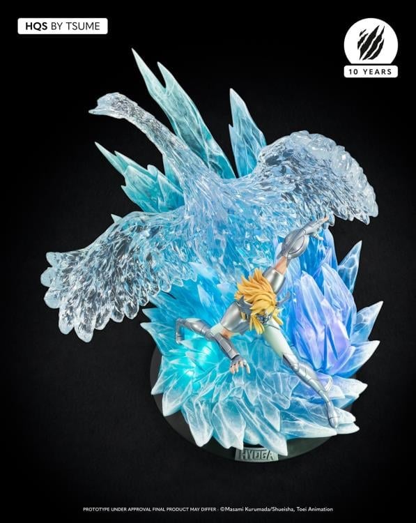 Saint Seiya HQS Cygnus Hyoga 1/6 Scale Limited Edition Statue Gallery Image 12