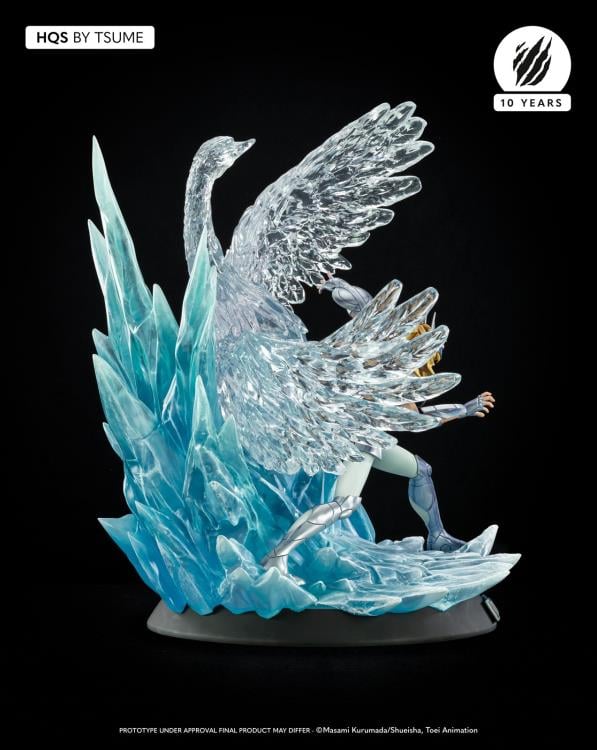 Saint Seiya HQS Cygnus Hyoga 1/6 Scale Limited Edition Statue Gallery Image 20