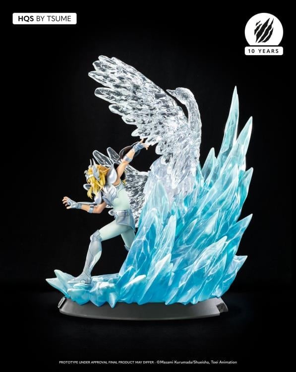 Saint Seiya HQS Cygnus Hyoga 1/6 Scale Limited Edition Statue Gallery Image 15