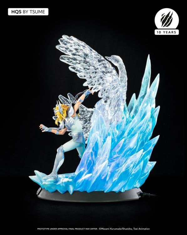 Saint Seiya HQS Cygnus Hyoga 1/6 Scale Limited Edition Statue Gallery Image 5