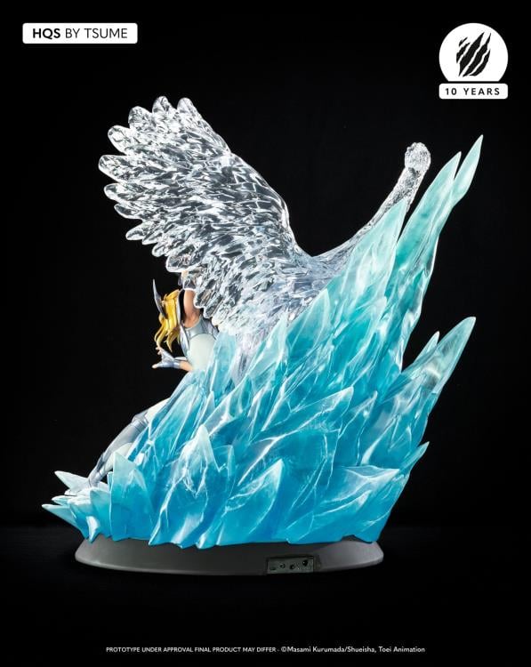 Saint Seiya HQS Cygnus Hyoga 1/6 Scale Limited Edition Statue Gallery Image 16