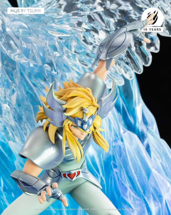 Saint Seiya HQS Cygnus Hyoga 1/6 Scale Limited Edition Statue Gallery Image 23
