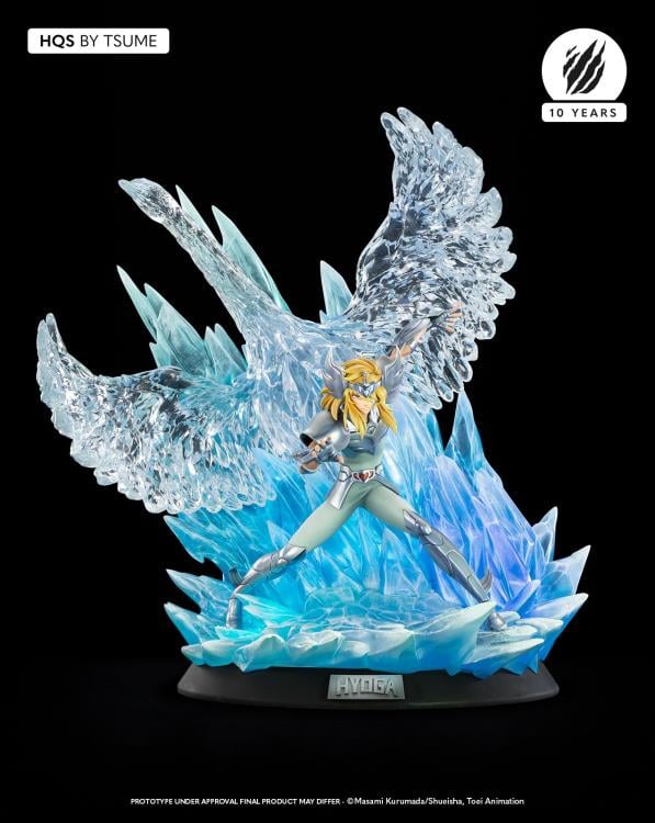 Saint Seiya HQS Cygnus Hyoga 1/6 Scale Limited Edition Statue Gallery Image 3