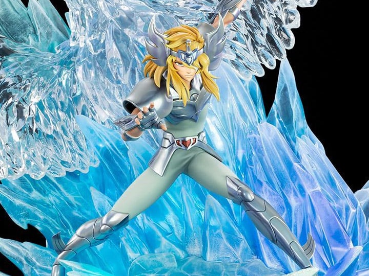 Saint Seiya HQS Cygnus Hyoga 1/6 Scale Limited Edition Statue Gallery Image 1