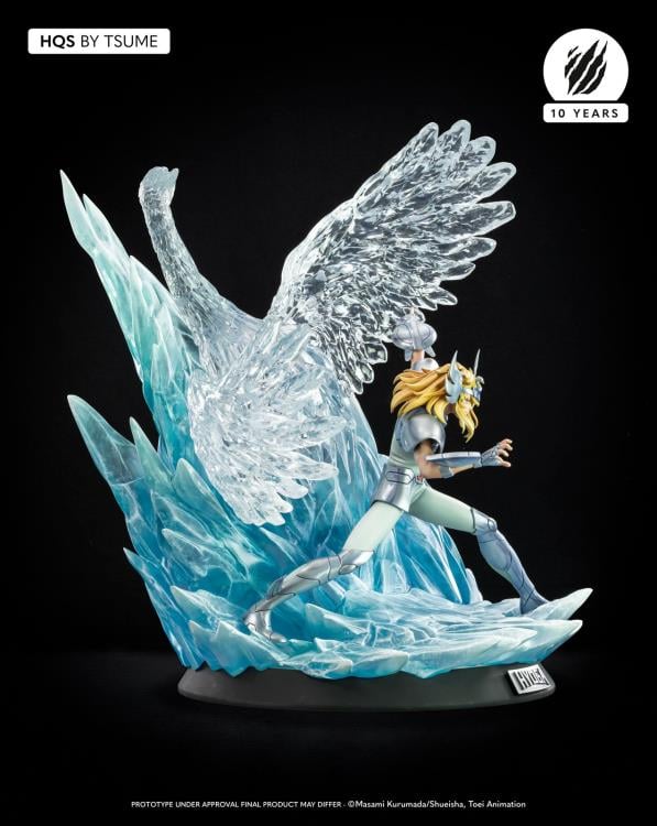 Saint Seiya HQS Cygnus Hyoga 1/6 Scale Limited Edition Statue Gallery Image 19