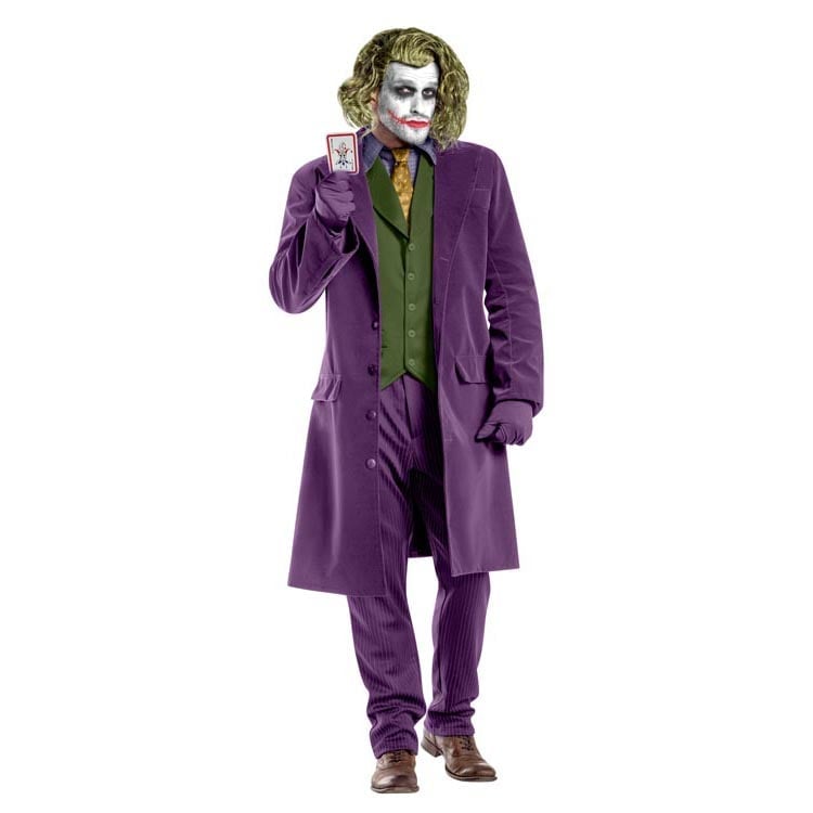The Dark Knight Trilogy Joker Suit Deluxe Adult Costume Gallery Image 3