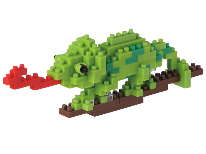 Nanoblock Reptilia Collection Series Chameleon Gallery Image 1