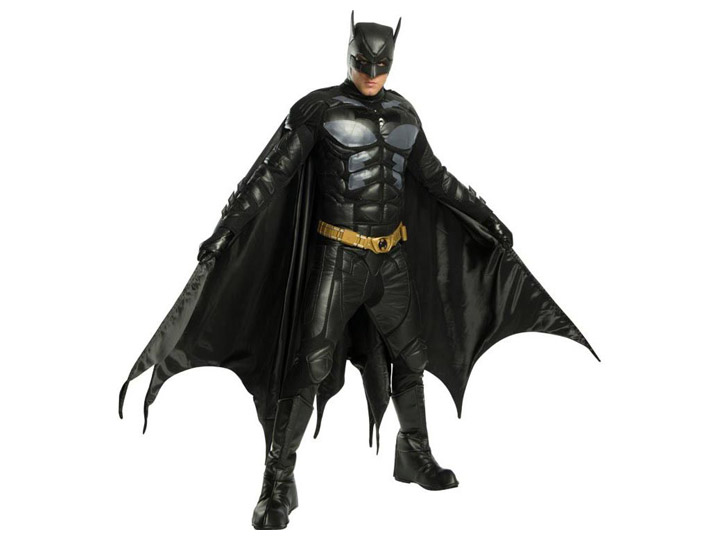 The Dark Knight Trilogy Padded Batman Deluxe Adult Costume Gallery Image 1
