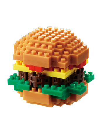 Nanoblock Food Collection Series Hamburger Gallery Image 2