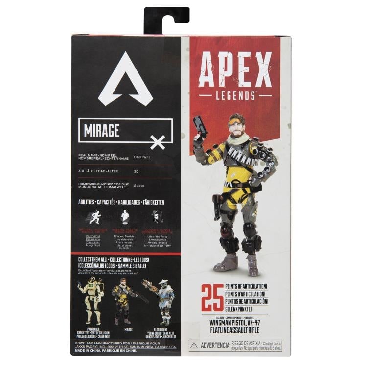 Apex Legends Mirage 6-Inch Scale Figure Gallery Image 12