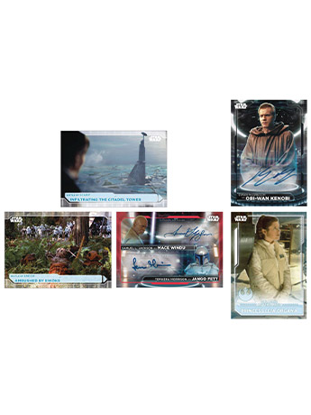 Star Wars Battle Plans Trading Cards Box of 24 Packs Gallery Image 2