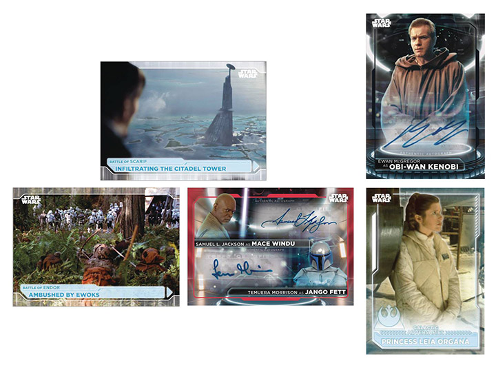 Star Wars Battle Plans Trading Cards Box of 24 Packs Gallery Image 1