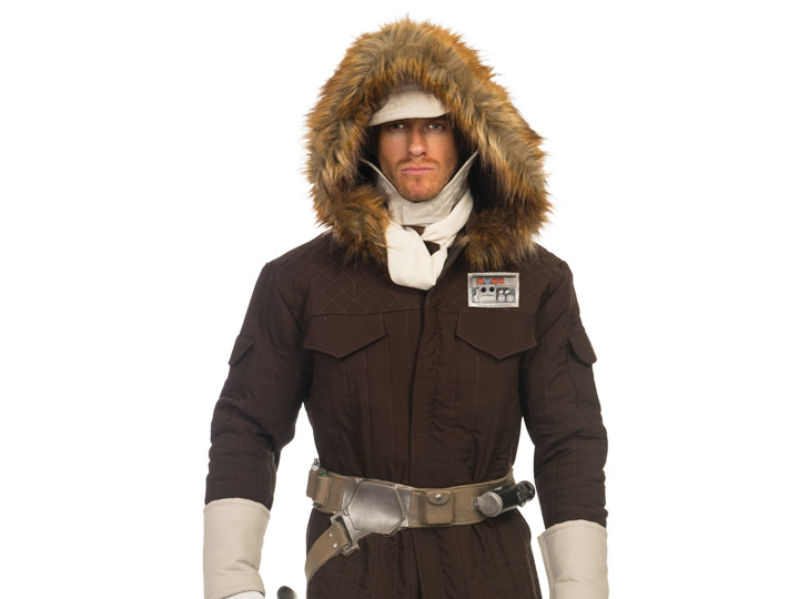 Star Wars Han Solo Hoth Parka Deluxe Adult Costume Gallery Image 1
