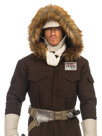 Star Wars Han Solo Hoth Parka Deluxe Adult Costume Gallery Image 2