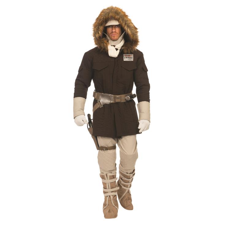 Star Wars Han Solo Hoth Parka Deluxe Adult Costume Gallery Image 3