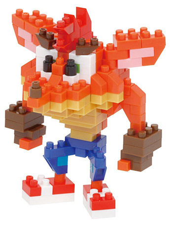 Crash Bandicoot Nanoblock Character Collection Series Crash Bandicoot Gallery Image 2