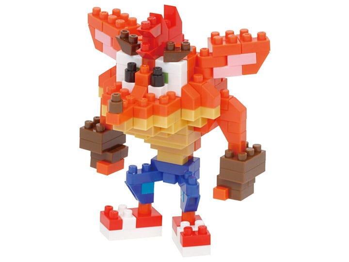 Crash Bandicoot Nanoblock Character Collection Series Crash Bandicoot Gallery Image 1