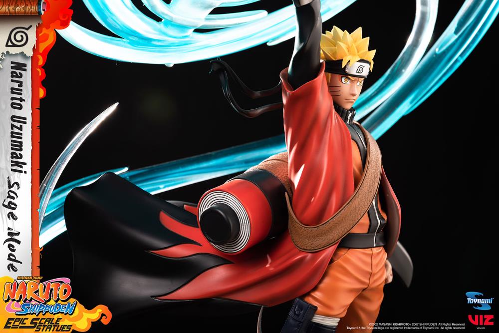 Naruto: Shippuden Epic Scale Naruto (Sage Mode) 1/6 Scale Limited Edition Statue Gallery Image 14