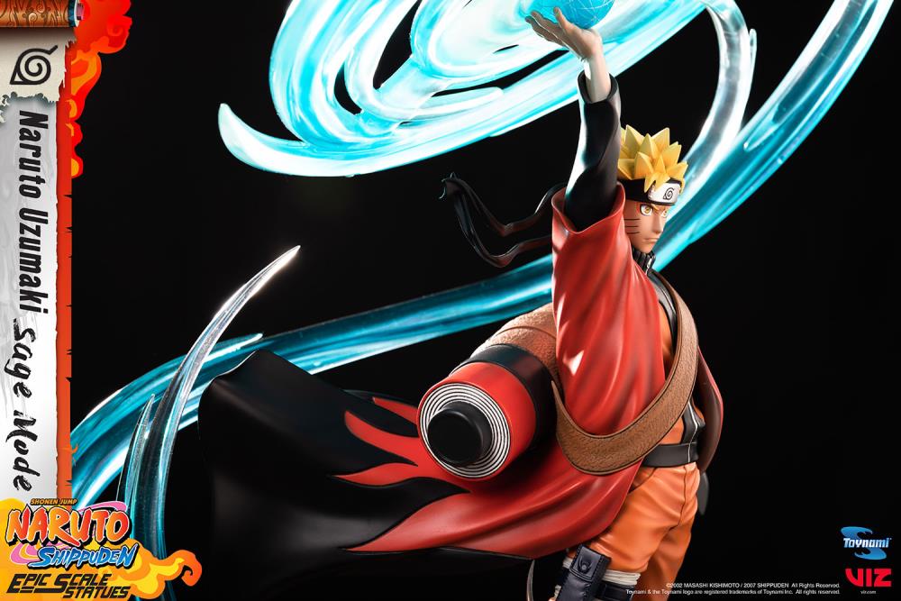 Naruto: Shippuden Epic Scale Naruto (Sage Mode) 1/6 Scale Limited Edition Statue Gallery Image 15