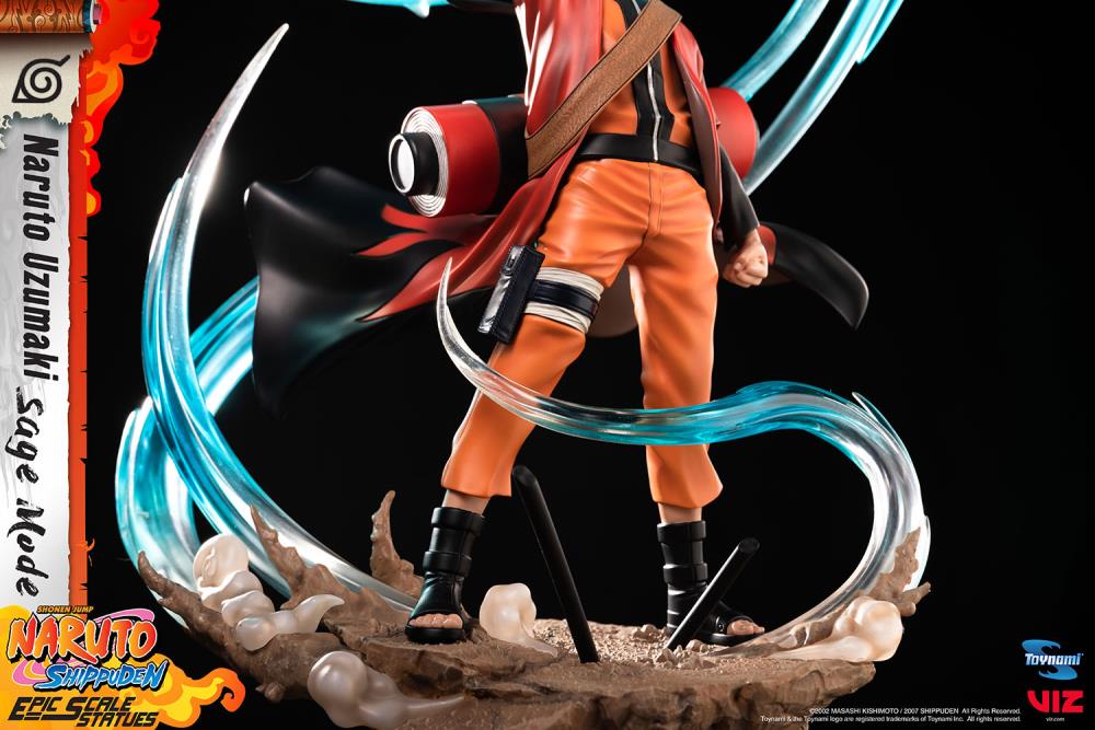 Naruto: Shippuden Epic Scale Naruto (Sage Mode) 1/6 Scale Limited Edition Statue Gallery Image 13