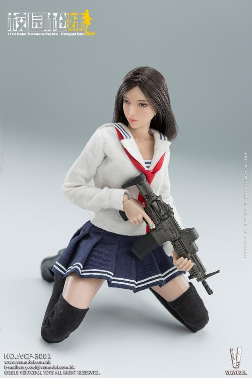Campus Gun Girl 1/12 Scale Figure Gallery Image 3