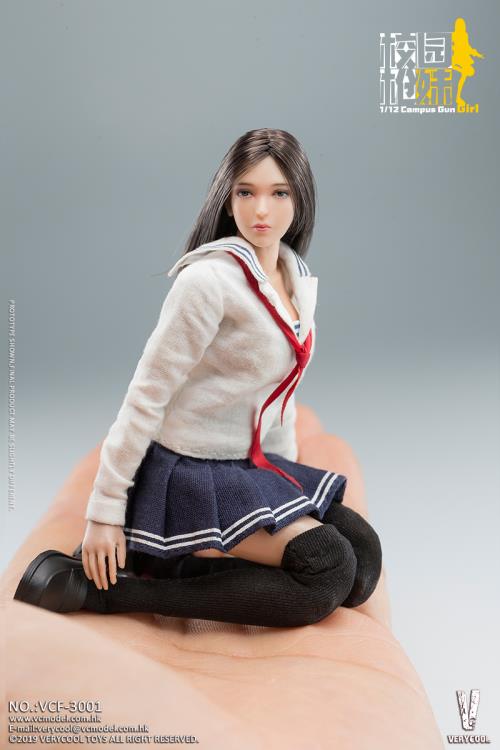 Campus Gun Girl 1/12 Scale Figure Gallery Image 5