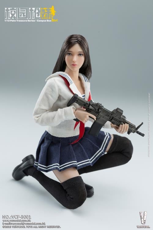 Campus Gun Girl 1/12 Scale Figure Gallery Image 4