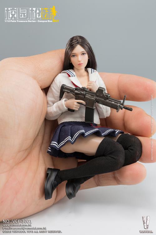 Campus Gun Girl 1/12 Scale Figure Gallery Image 15