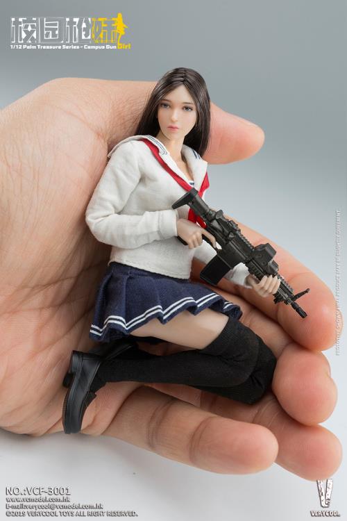 Campus Gun Girl 1/12 Scale Figure Gallery Image 12